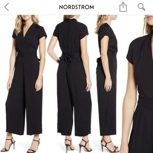 Chelsea28 Tie Back Jumpsuit Nordstrom Size M